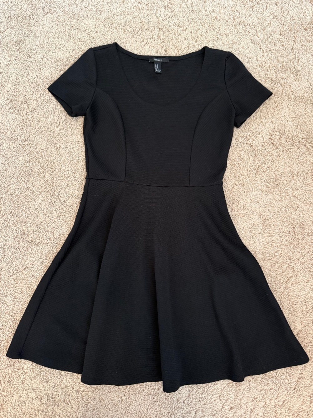 Forever 21 Black Flowy Dress